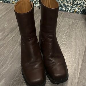 Brown Labucq Joan Ankle Boots, 38